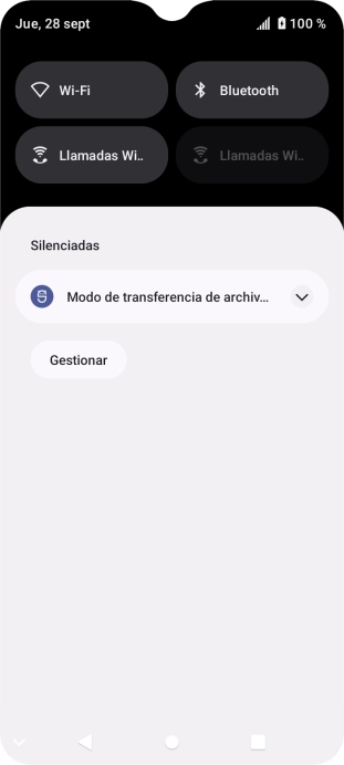 Pulsa el icono de Android.