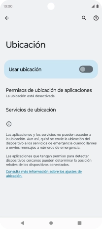 Pulsa el indicador junto a 