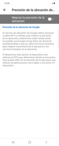 Pulsa el indicador junto a 