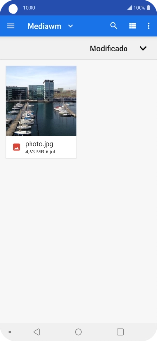 Pulsa el archivo deseado.