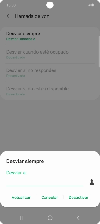 Pulsa Desactivar.