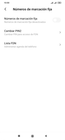 Pulsa el indicador junto a 