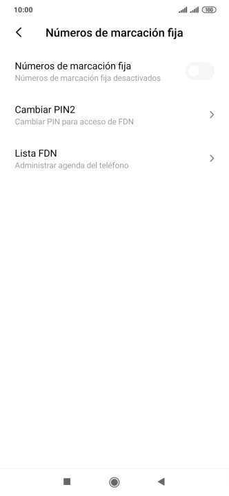 Pulsa el indicador junto a 