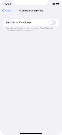 Pulsa el indicador junto a 