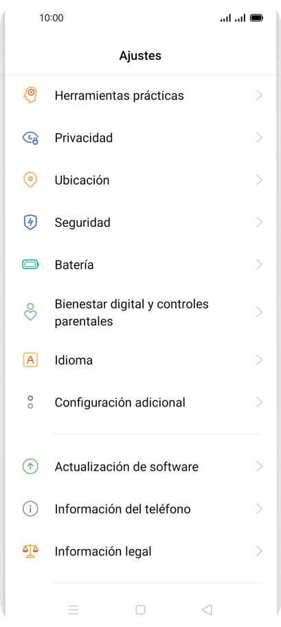 Pulsa Ubicación.