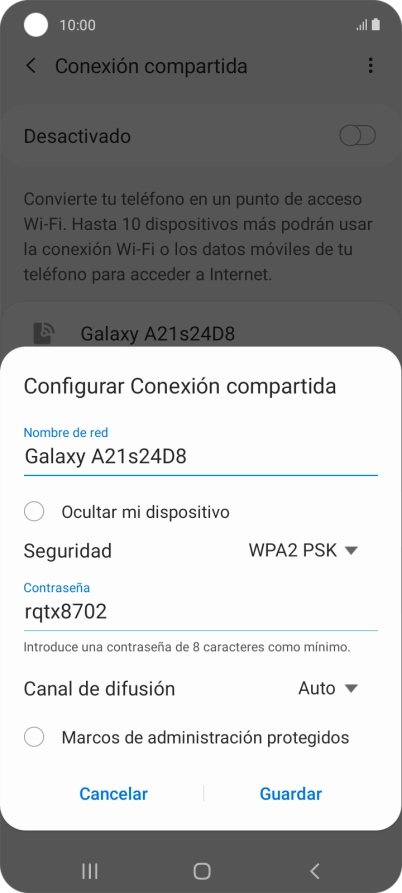 Pulsa en el campo bajo 