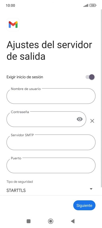 Pulsa el indicador junto a 