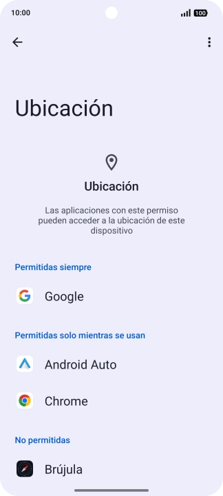 Pulsa la app deseada.