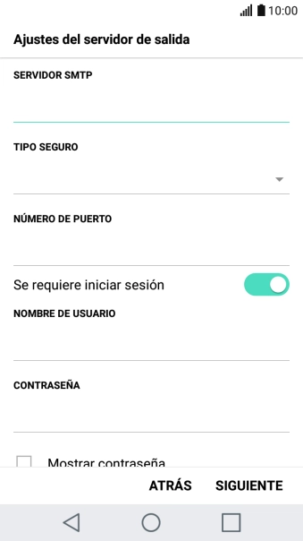 Pulsa la lista desplegable bajo 