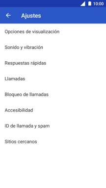 Pulsa Llamadas.