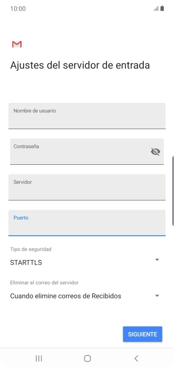 Pulsa la lista desplegable junto a 