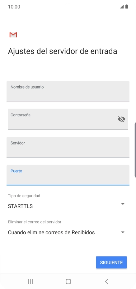 Pulsa la lista desplegable junto a 