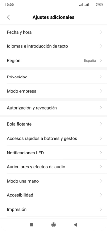 Pulsa Privacidad.