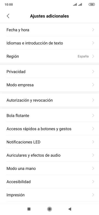 Pulsa Privacidad.