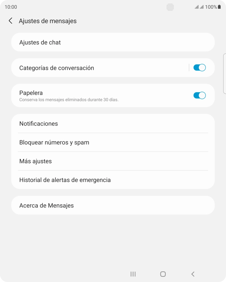 Pulsa Más ajustes.