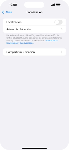 Pulsa el indicador junto a 