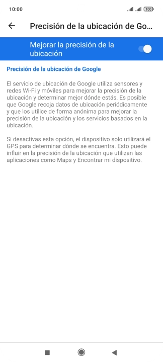 Si pulsas el indicador junto a 