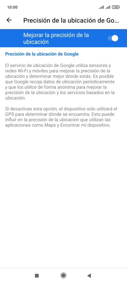 Si pulsas el indicador junto a 