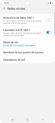 Pulsa Operadores de red.