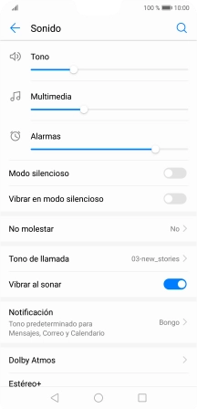 Pulsa la tecla de inicio para terminar y regresar a la pantalla de inicio.
