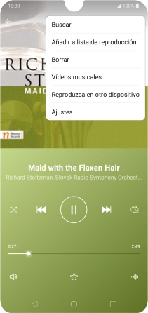 Pulsa Añadir a lista de reproducción.