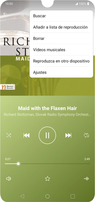 Pulsa Añadir a lista de reproducción.
