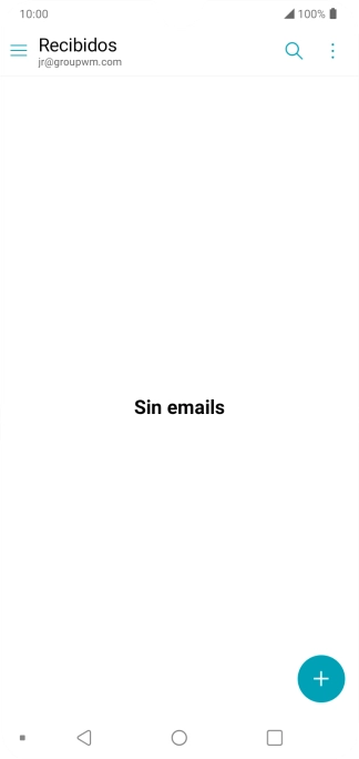 Desliza el dedo hacia la derecha desde la parte izquierda de la pantalla.
