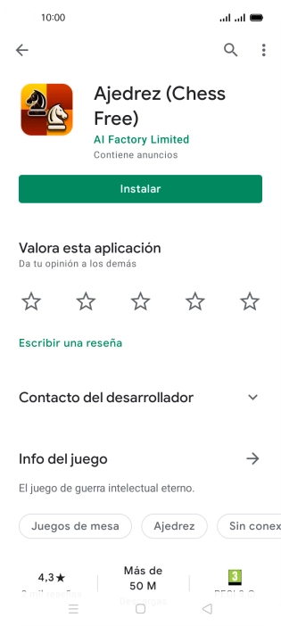 Pulsa la tecla de inicio para terminar y regresar a la pantalla de inicio.