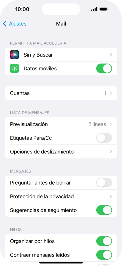 Pulsa Cuentas.
