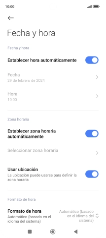 Pulsa la tecla de inicio para terminar y regresar a la pantalla de inicio.