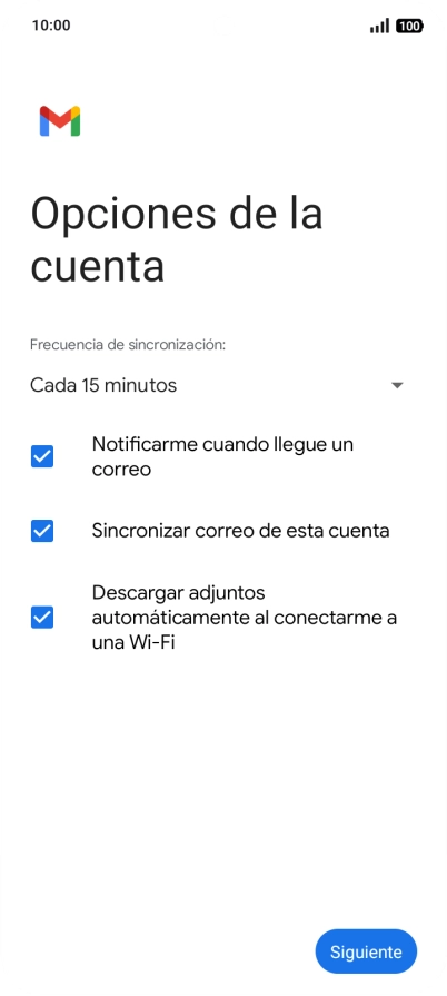 Pulsa la lista desplegable bajo 