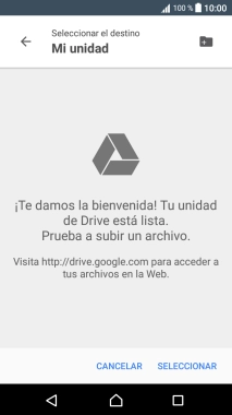 Pulsa el icono de nueva carpeta.