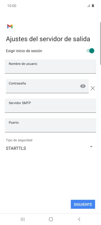 Pulsa el indicador junto a 