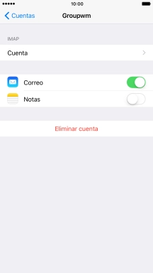 Pulsa Cuenta.