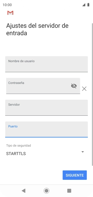 Pulsa la lista desplegable bajo 