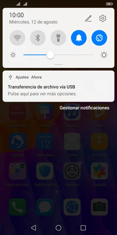Pulsa Pulse aquí para ver más opciones..