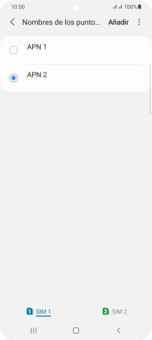 Pulsa la tecla de inicio para terminar y regresar a la pantalla de inicio.