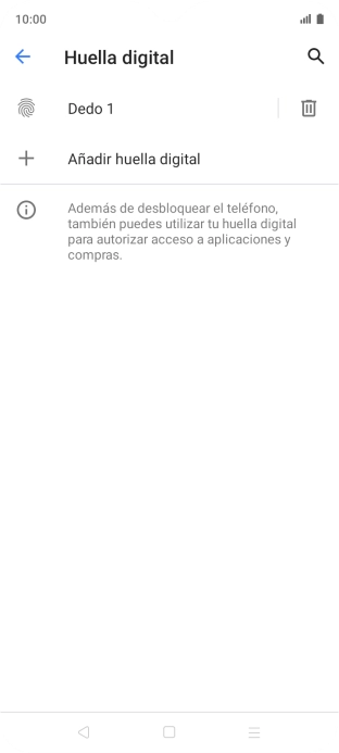 Pulsa la tecla de retroceso.