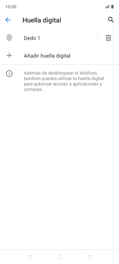 Pulsa la tecla de retroceso.