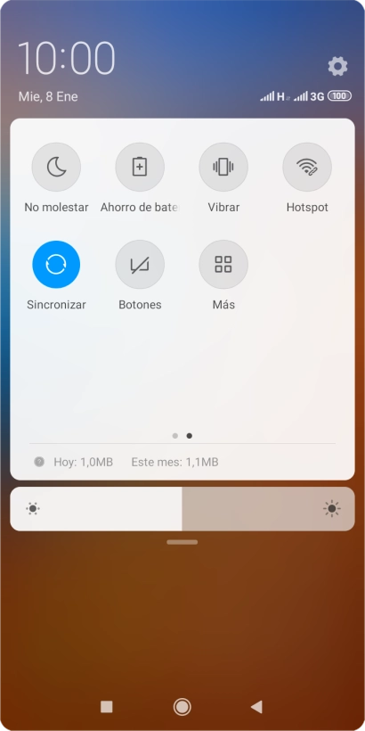 Pulsa Ahorro de batería para activar la función.