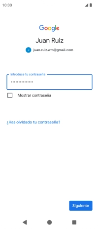 Pulsa Siguiente.