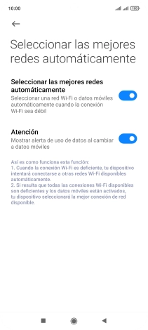 Pulsa el indicador junto a 