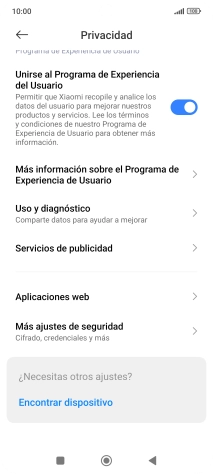 Pulsa Más ajustes de seguridad.