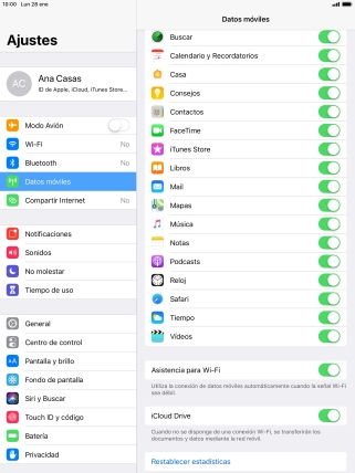 Pulsa el indicador junto a 