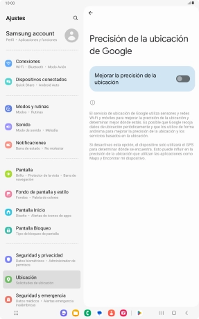 Si pulsas el indicador junto a 