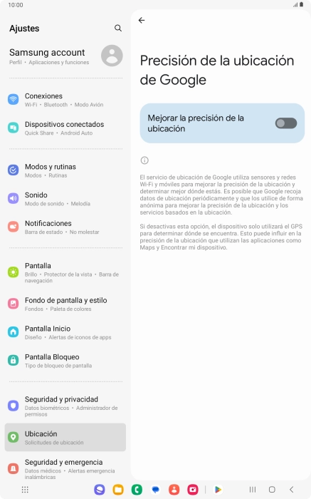 Si pulsas el indicador junto a 