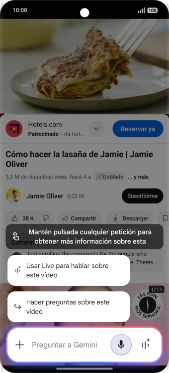 Pulsa Hacer preguntas sobre este video.