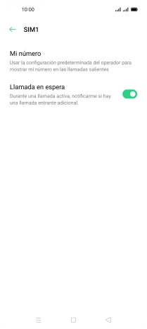 Pulsa el indicador junto a 