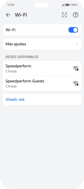 Pulsa Más ajustes.