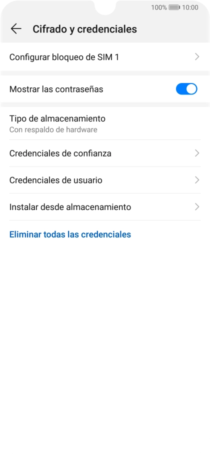 Pulsa Configurar bloqueo de SIM.